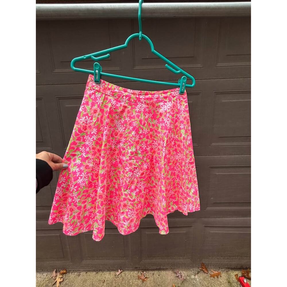 Floral Lilly Pulitzer skirt size 4
